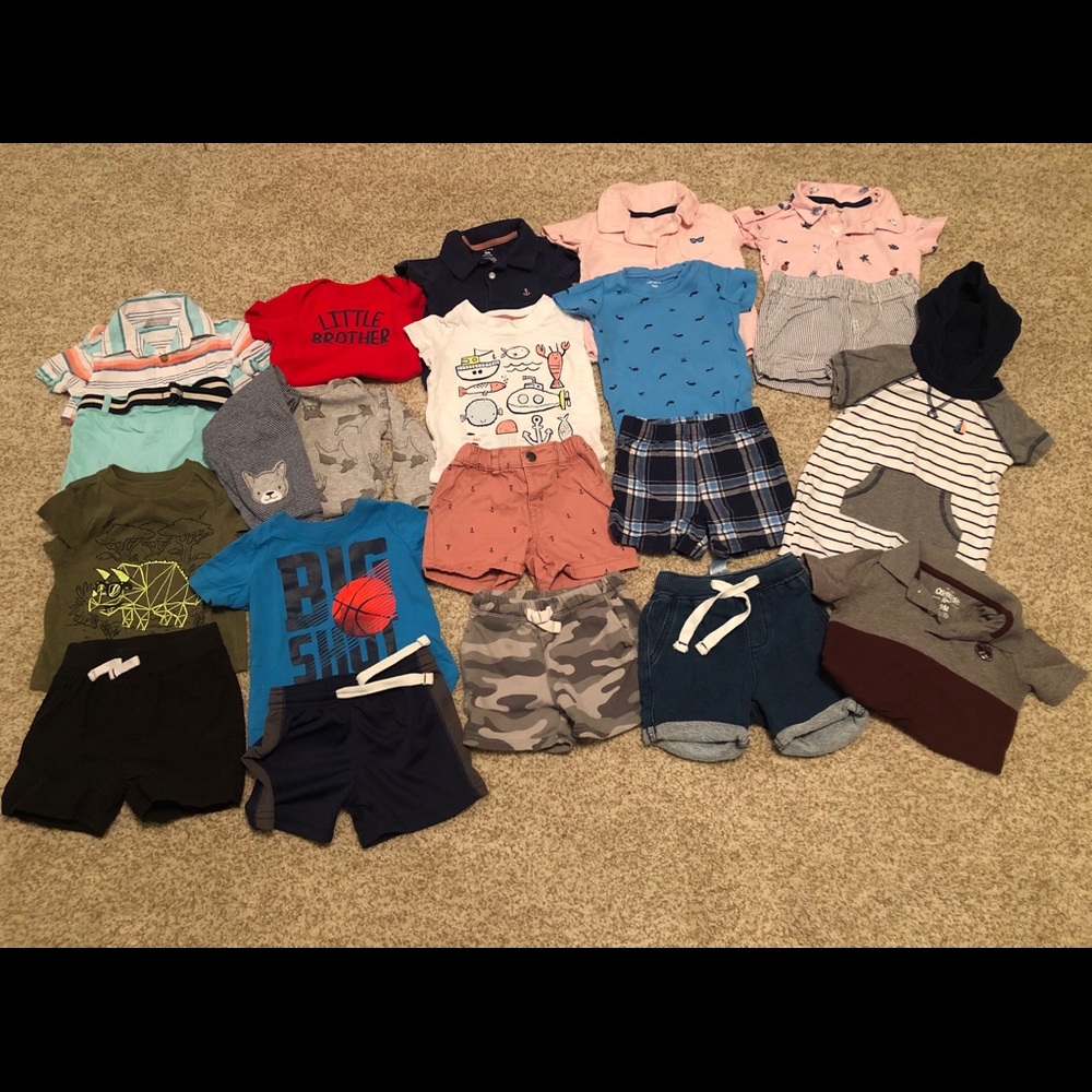 Baby boy clothes lot 9m